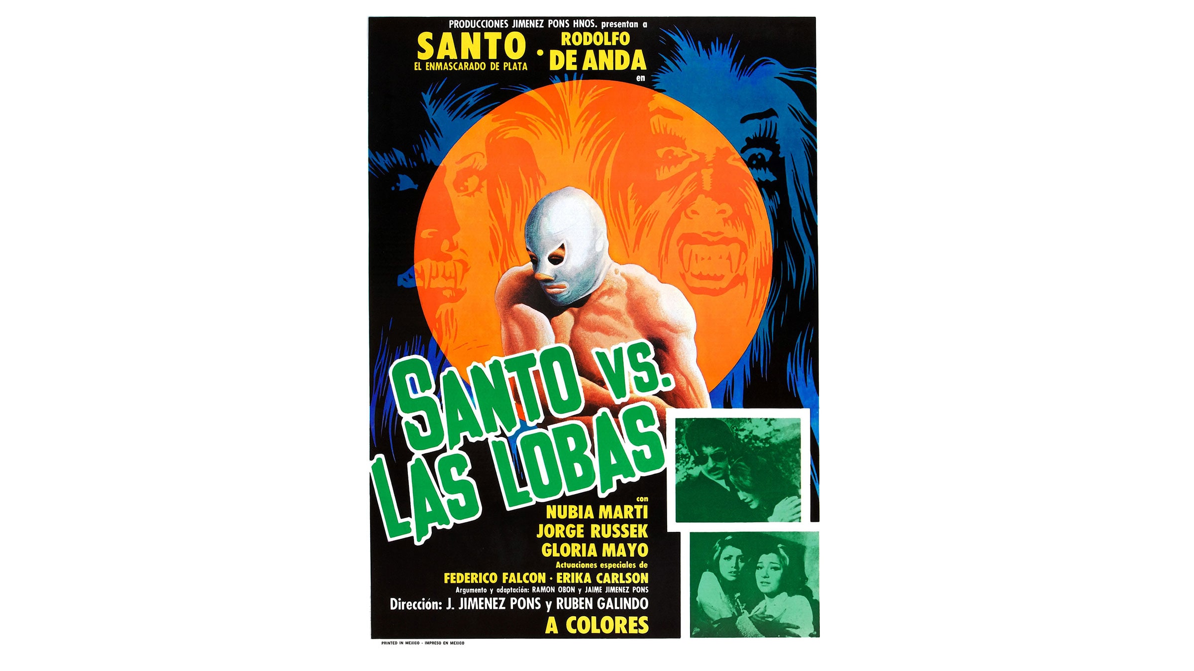 Santo vs. the She-Wolves slide 0