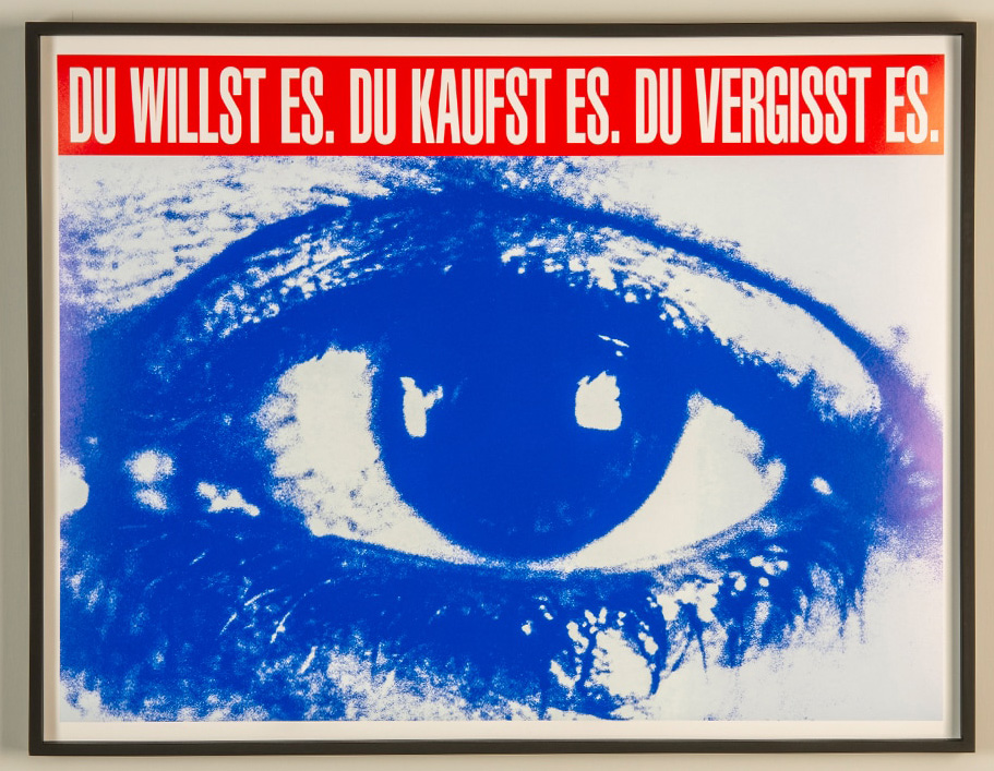 Barbara Kruger’s Practice on Power,  Capitalism, Identity, and Gender