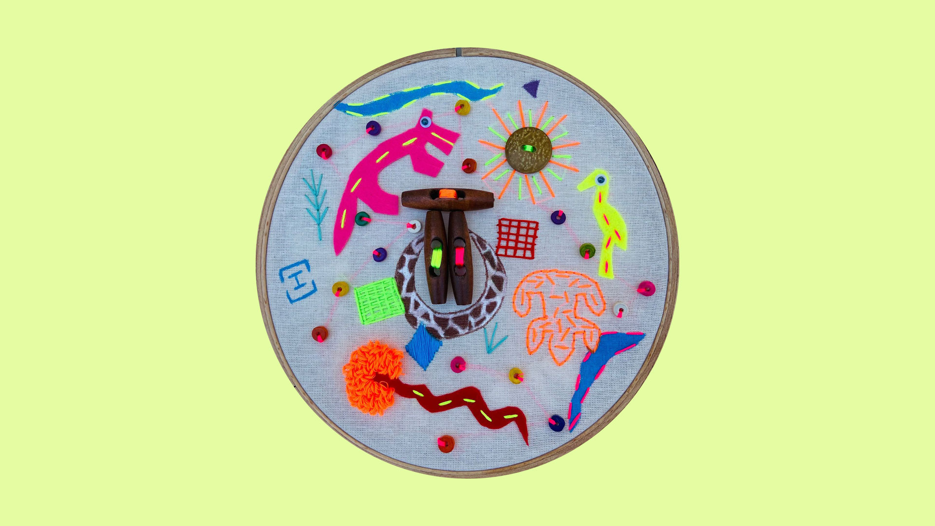 Embroidery for Kids: Embroider the Past