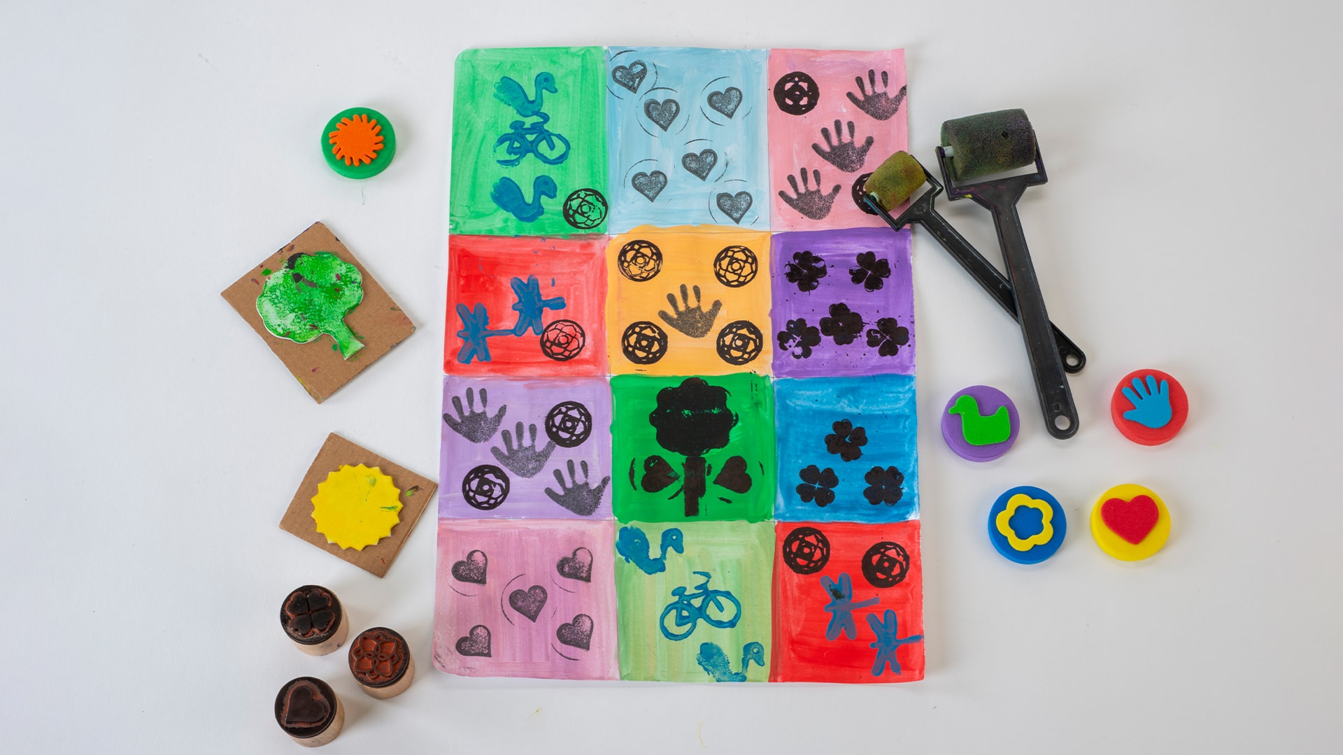 Mono Printing: Design Your Stamp!