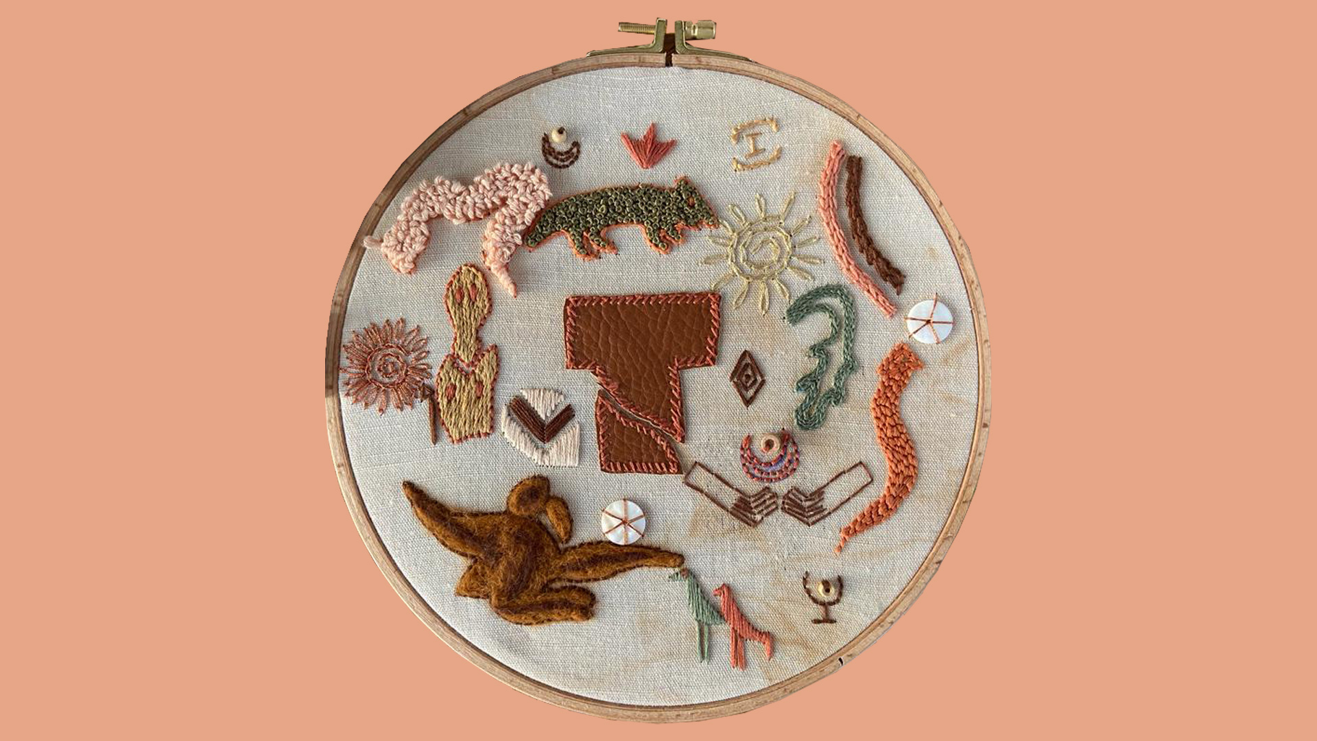 Soil to Adornment: Decorative Embroidery